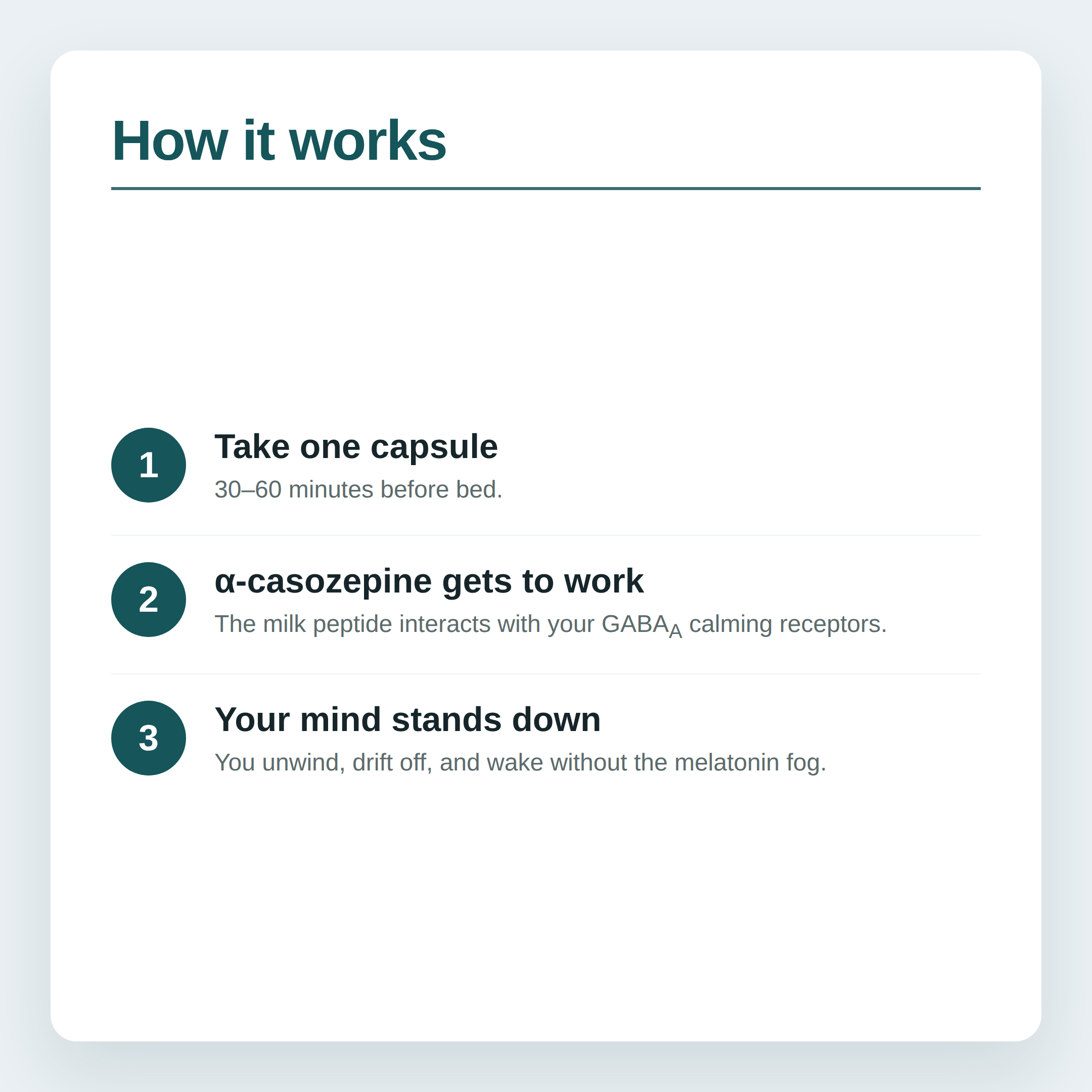Kincadence biopeptide howto