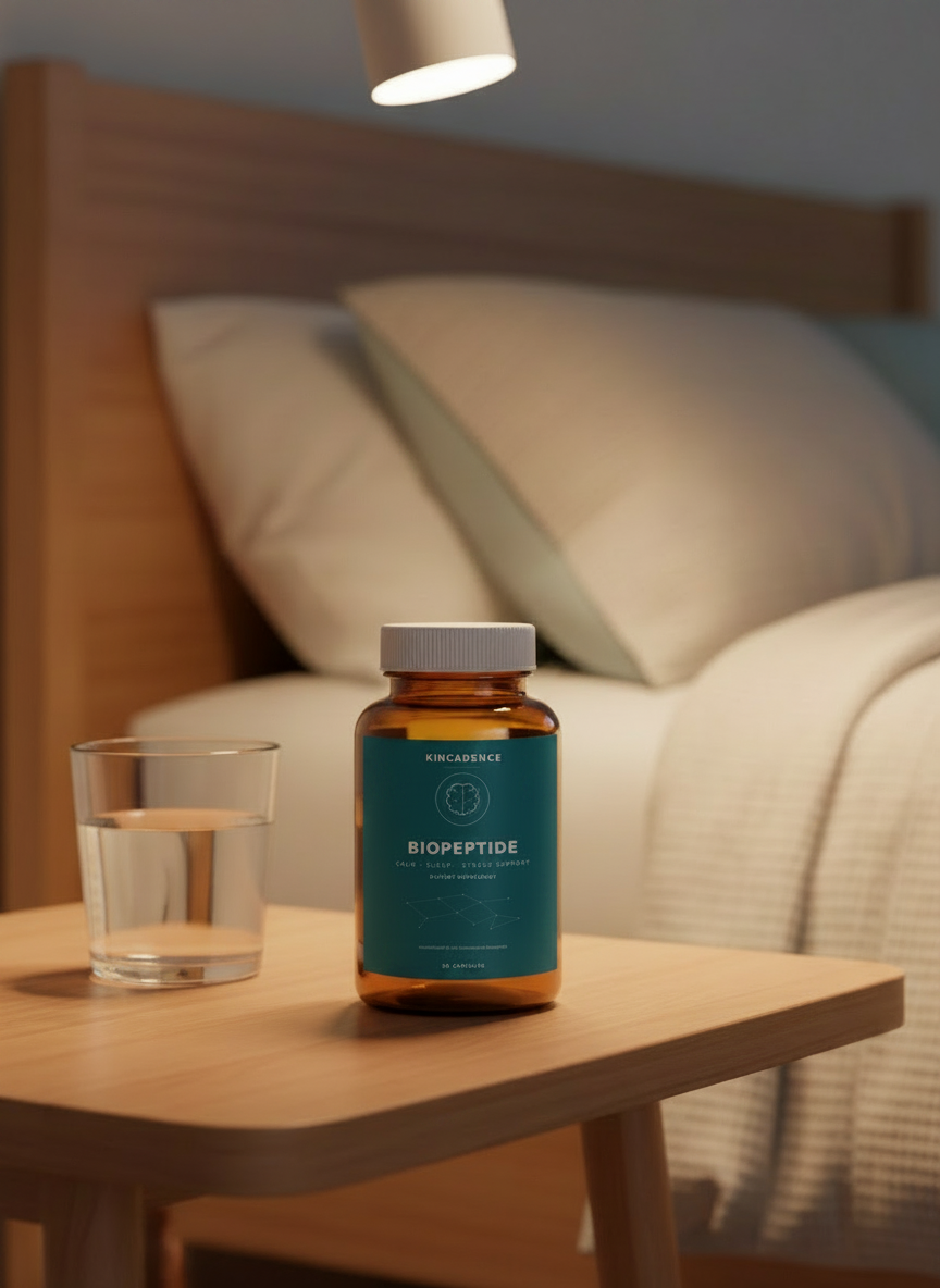 Kincadence Biopeptide — Calm, Sleep & Stress Support