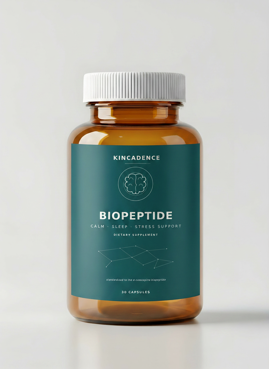 Kincadence Biopeptide bottle